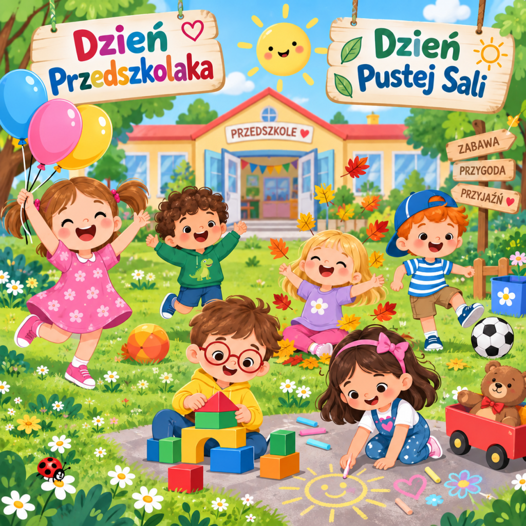 DZIEŃ PRZEDSZKOLAKA- DZIEŃ PUSTEJ SALI